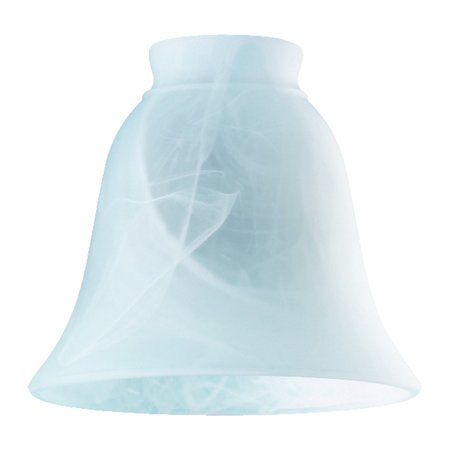 WESTINGHOUSE Bell White Glass Lamp Shade 8127200